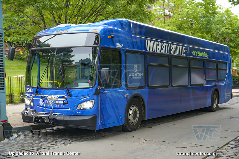 Johns Hopkins University 2983
Johns Hopkins University Shuttle
New Flyer Xcelsior CHARGE
Keywords: Academy;Johns Hopkins University;New Flyer Xcelsior CHARGE;New Flyer XE40;Electric Bus