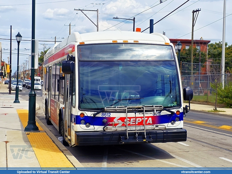 SEPTA 8612
Blank Sign
NovaBus LFS
