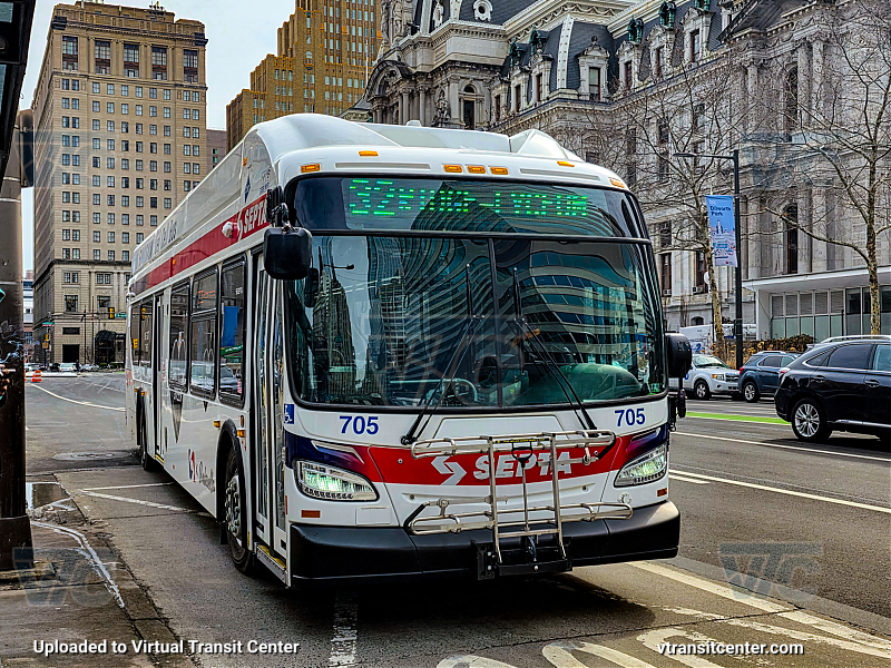 SEPTA XHE40 705 on Route 32
Route 32 to Ridge-Lyceum
New Flyer XHE40
February 26th 2026
Keywords: SEPTA Bus;Hydrogen Fuel Cell;New Flyer XHE40;Zero Emissions Bus