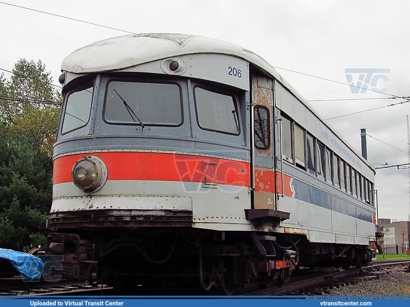 ex-SEPTA 206
P&W Bullet Car
June 9th 2012

