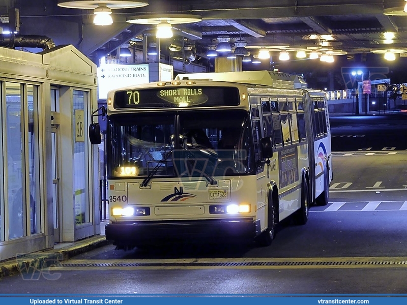 NJ Transit 9540 on Route 70
Newark Penn Station
Neoplan AN459
2011
