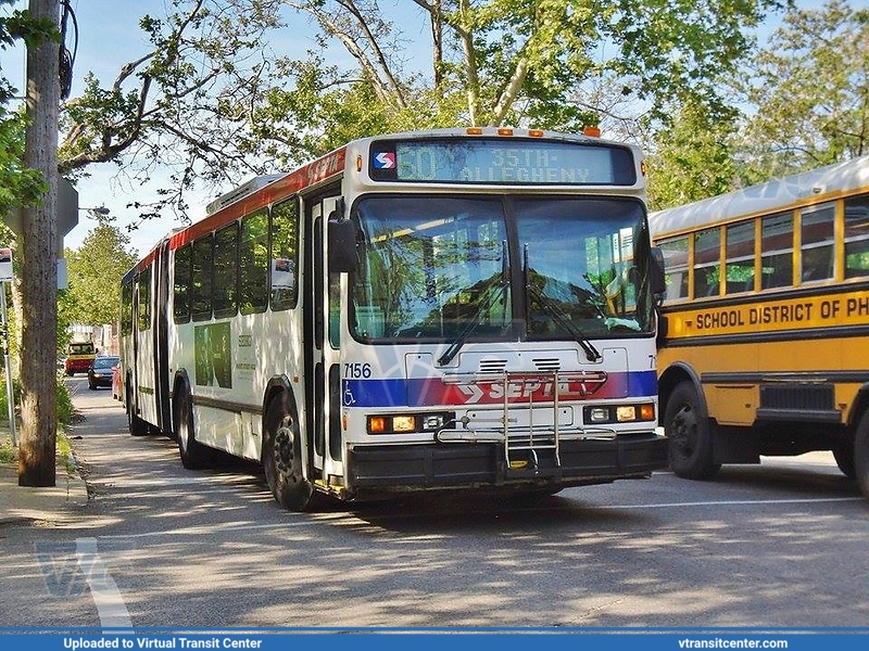 SEPTA 7156 on Route 60
Route 60 to 35th-Allegheny
Neoplan AN460A
May 28th 2015

