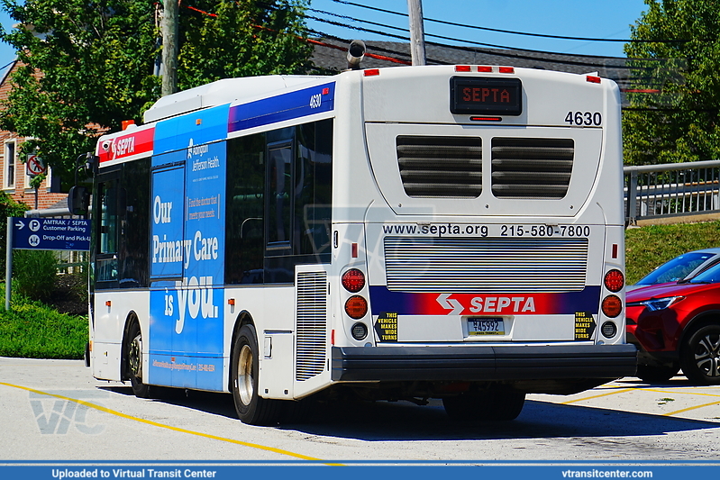 SEPTA 4630 on Route 204
SEPTA
New Flyer MD30
