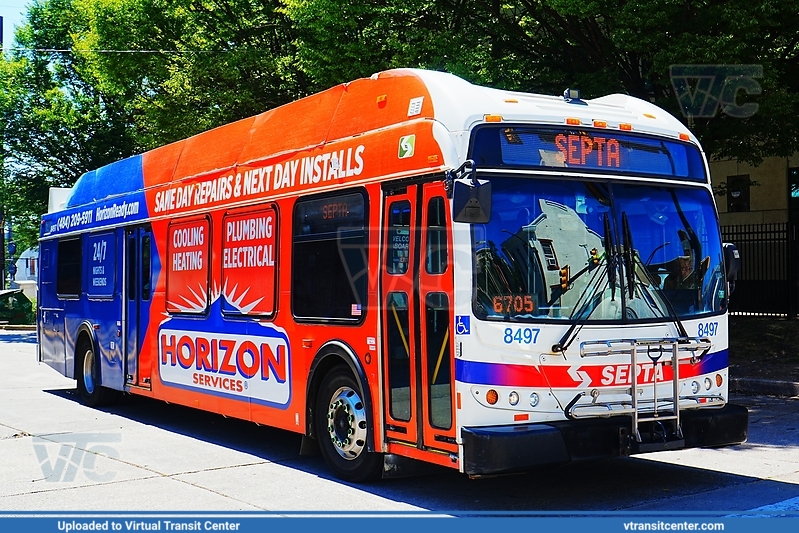 SEPTA 8497
SEPTA
New Flyer DE40LFR
