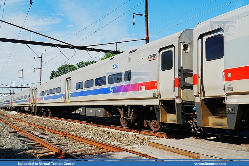 SEPTA Regional Rail 2559 in Trenton Line Consist
Trenton Line to Trenton
