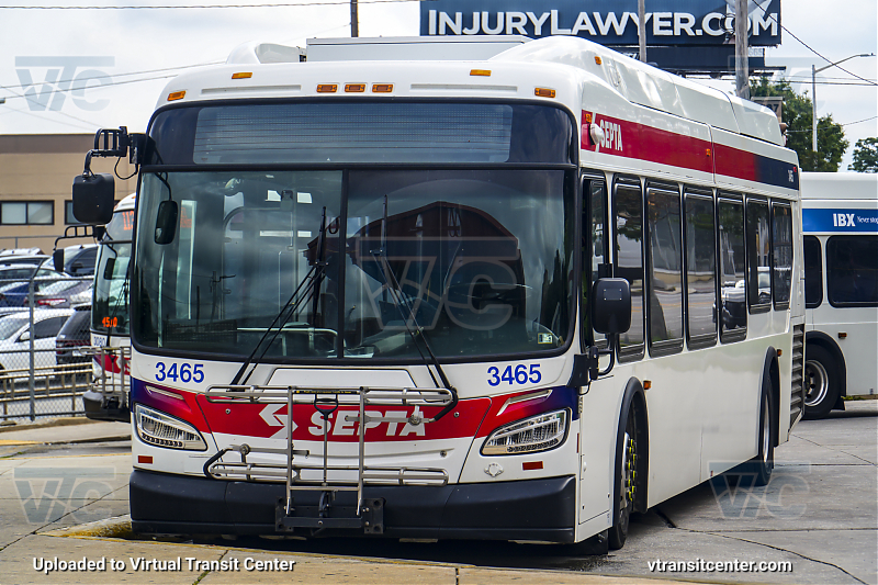 SEPTA 3465
Keywords: SEPTA Bus;New Flyer XDE40