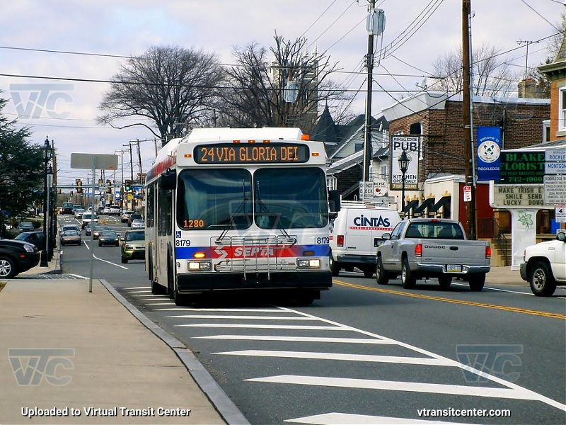 SEPTA 8179 on Route 24
Route 24 to Frankford Transportation Center via Gloria Dei
Keywords: SEPTA Bus;New Flyer DE40LF;2nd