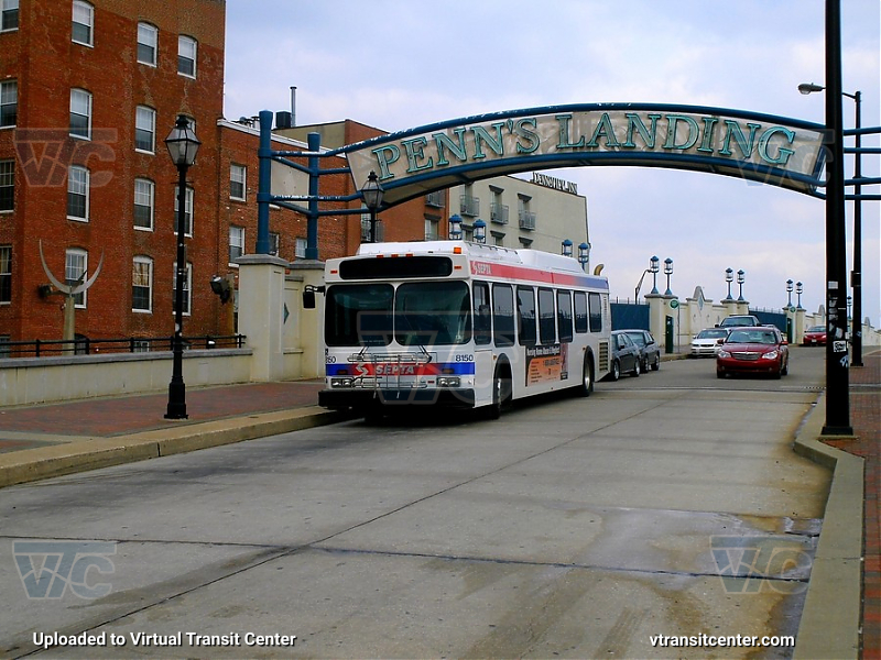 SEPTA 8150
Keywords: SEPTA Bus;New Flyer DE40LF;2nd
