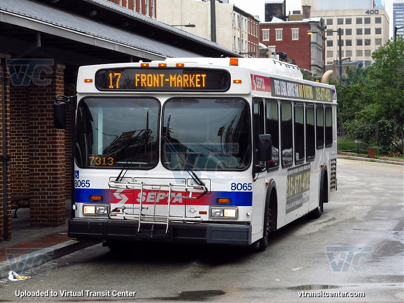 SEPTA 8065 on Route 17
Route 17 to Front-Market
Keywords: SEPTA Bus;New Flyer D40LF