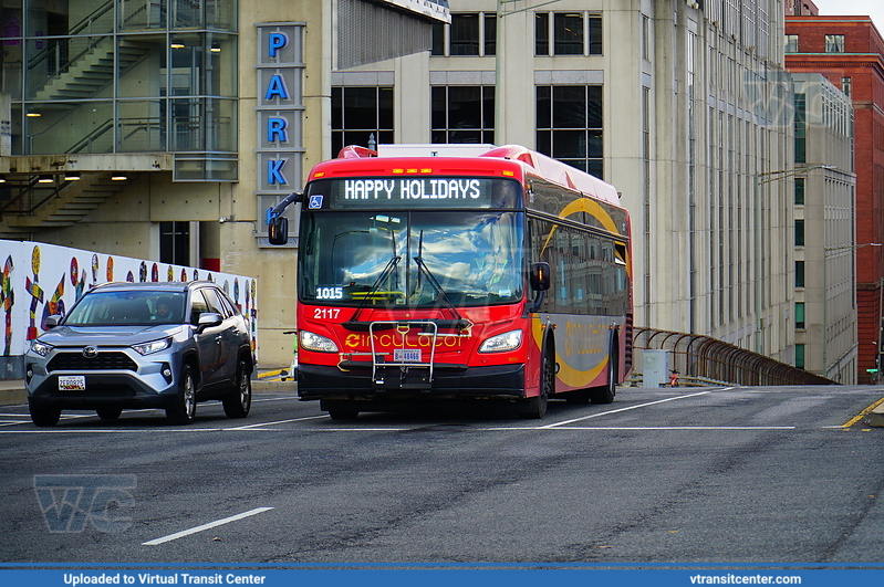 DC Circulator 2117
DC Circulator: Congress Heights – Union Station via Barracks Row
New Flyer XD40
November 26th 2021
Keywords: DCCirculator;XD40