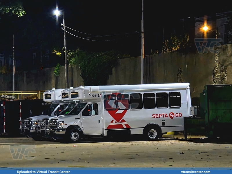 SEPTA GO 4702
SEPTA GO Livery
Ford Econoline Cutaway
Keywords: SEPTA GO;Ford E450