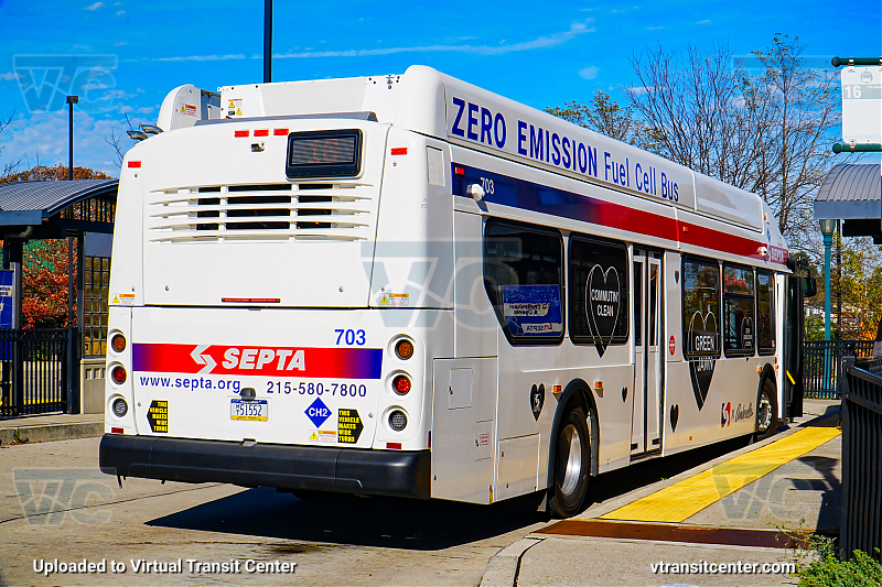 SEPTA XHE40 703 on Route 16
Route 16 to 15th-Market
New Flyer XHE40
Keywords: SEPTA Bus;Hydrogen Fuel Cell;New Flyer XHE40;Zero Emissions Bus