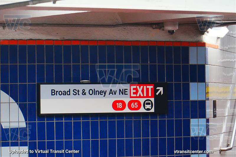 Olney Transit Center - Broad & Olney NE Exit
Featuring Route 65
