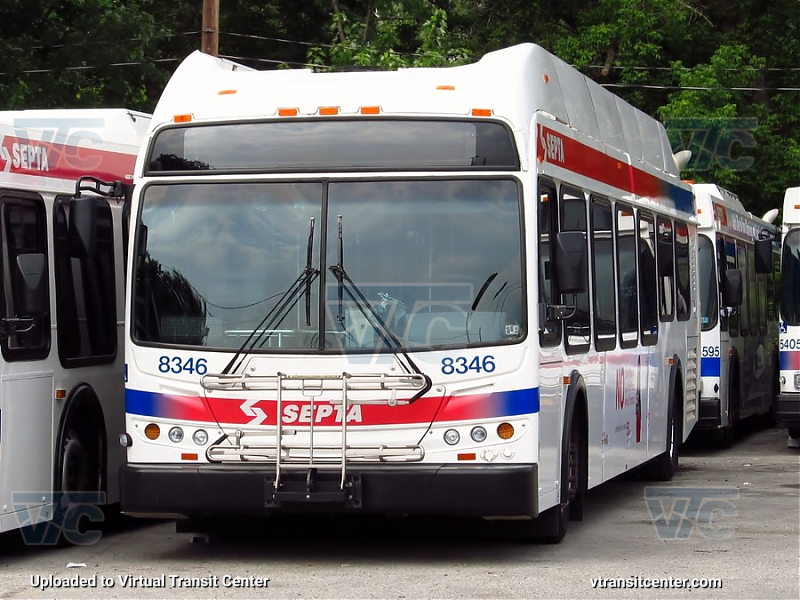 SEPTA 8346
Keywords: SEPTA Bus;New Flyer Restyled;New Flyer DE40LFR