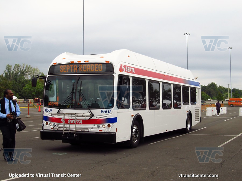 SEPTA 8507
SEPTA Roadeo
Keywords: SEPTA Bus;New Flyer Restyled;New Flyer DE40LFR
