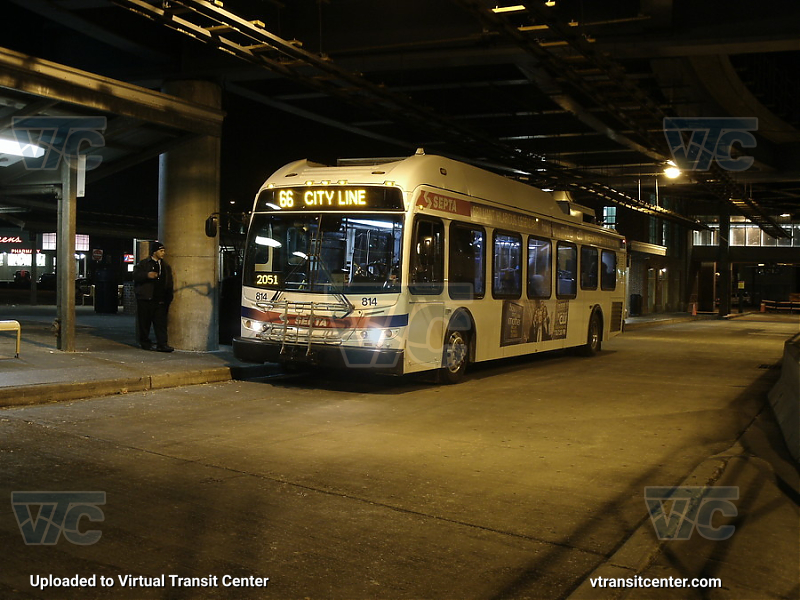 SEPTA 814 on Route 66
Route 66 to City Line
Keywords: SEPTA Bus;New Flyer E40LFR