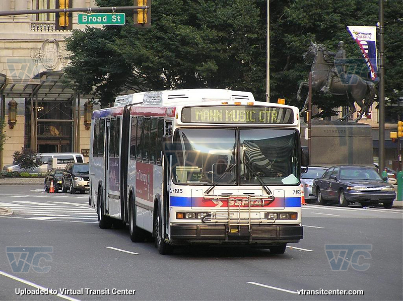 SEPTA 7195 on the MANN Center Loop
MANN Music Center
