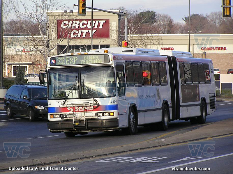 SEPTA 7204 on Route 22 Express
Route 22 Express to Olney Terminal

