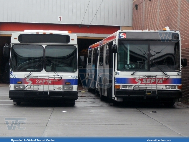 SEPTA 5760 and 5298
Blank Signs
New Flyer D40LF, NABI 416
November 14th, 2009
Keywords: SEPTANABI;SEPTAD40LF