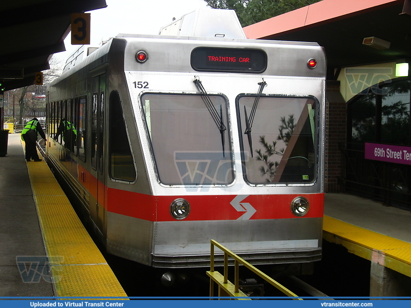 SEPTA Metro Norristown/N5 152
"Training Car"
ABB N5
February 2nd, 2010
Keywords: SEPTAABBN5