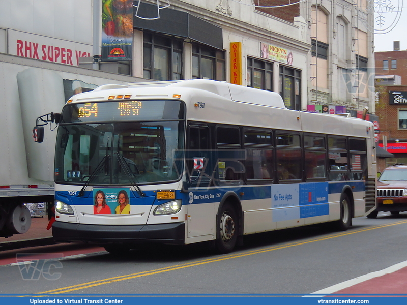 MTA New York City 7267 on route Q54
Q54 to Jamaica-170 St
New Flyer XD40
Jamaica Ave at Merrick Ave, Queens, New York City, NY
Keywords: NYCT;New Flyer XD40