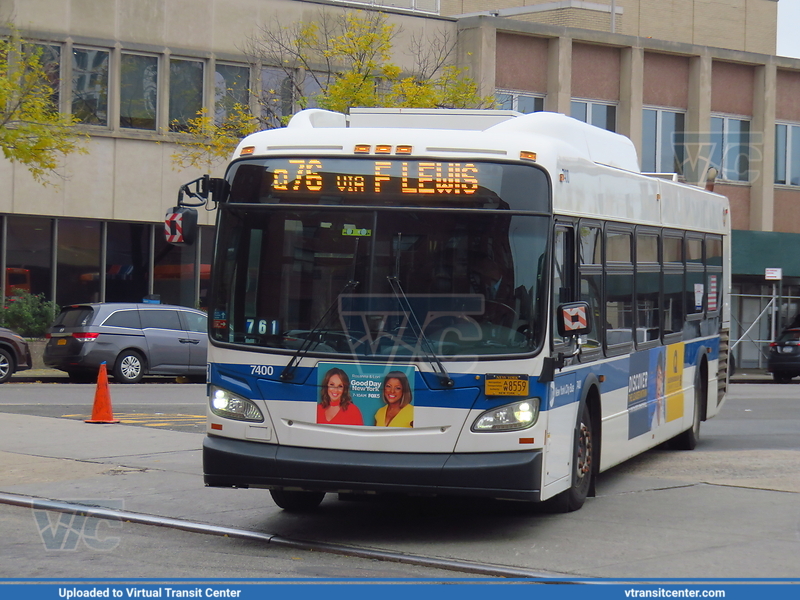 MTA New York City 7400 on route Q76
Q76 via Ft. Lewis
New Flyer XD40
165 St Jamaica Terminal (Merrick Ave), Queens, New York City, NY
Keywords: NYCT;New Flyer XD40