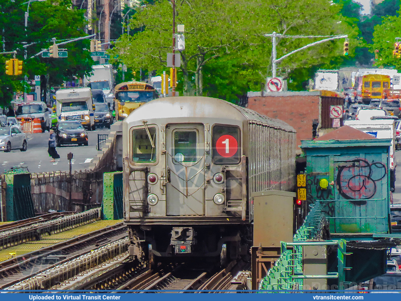 MTA New York City Subway R62As on the 1 Train
1 train to 238 Street
Bombardier R62A Train
125 St Station, Manhattan, New York City, NY
Keywords: NYC Subway;Bombardier;R62A