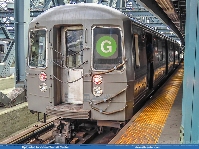 MTA New York City Subway R68 Consist on the G Train
Westinghouse R68
G Train to Church Ave
Smith-9 Street Station, Brooklyn, New York City, NY
Keywords: NYC Subway;Westinghouse;R68