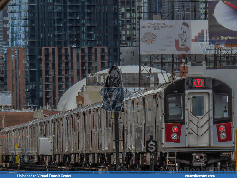 MTA New York City Subway R188 Consist on the 7 Train
Kawasaki R188
7 train to 34 St-Hudson Yards
40 St-Queens Boulevard Station, Queens, New York City, NY
Keywords: NYC Subway;Kawasaki;R188