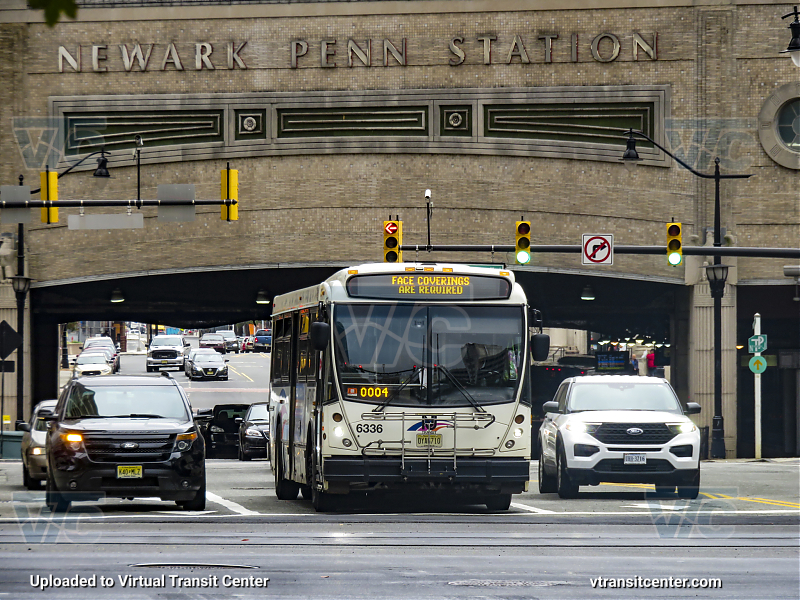 NJ Transit 6336
Face Masks are Required
