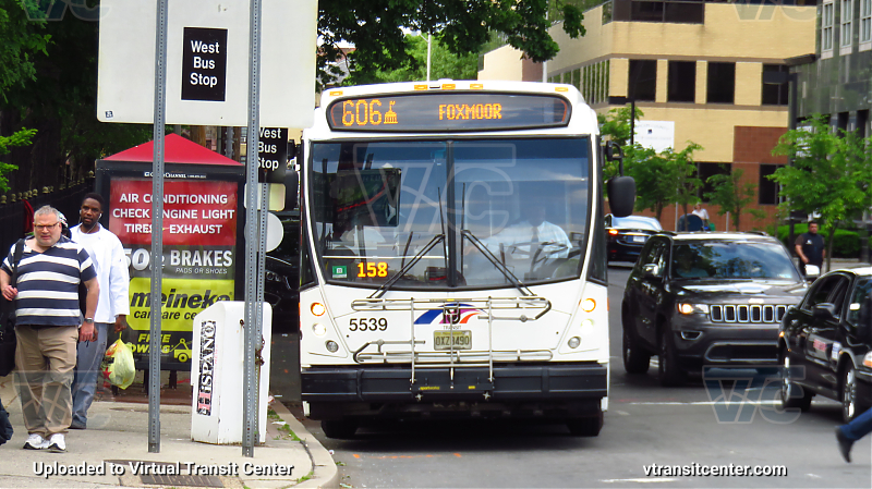 NJ Transit 5539 on Route 606
Route 606 to Foxmoor
