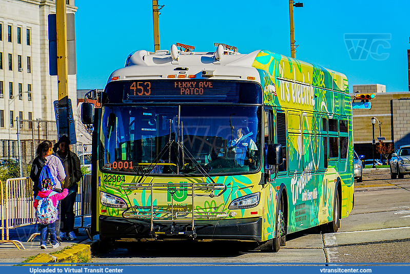 NJ Transit 22904 on Route 453
Route 453 Ferry Ave-PATCO
New Flyer XE40
Keywords: NJ Transit Bus;New Flyer Xcelsior;New Flyer Xcelsior CHARGE