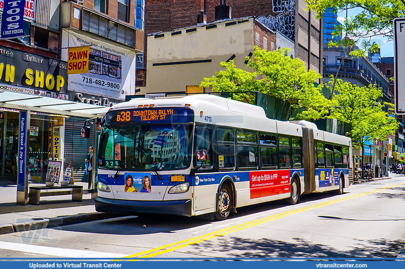 MTA New York City 4713 on the B38
Route B38 to Downtown Brooklyn - Tillary Street
New Flyer XD60
May 7th 2021

