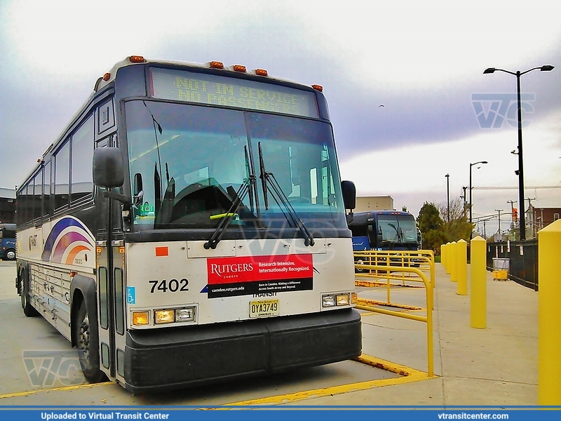 NJ Transit 7402
Not In Service
Motor Coach Industries D4000
Atlantic City Bus Terminal, Atlantic City, NJ
May 7th, 2014
