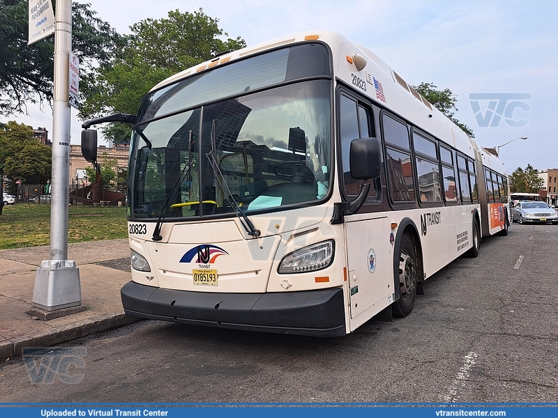 NJ Transit 20823
Not In Service
New Flyer XD60
Newark Penn Station, Newark, NJ
June 16th, 2023
Keywords: NJTBus