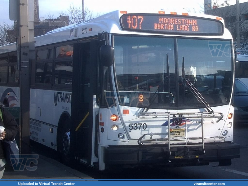 NJ Transit 5370 on Route 407
Route 407 to Moorestown
NABI 416.15 Suburban
Walter Rand Transportation Center, Camden, NJ
January 11th, 2009
