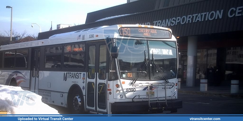 NJ Transit 5390 on Route 450
Route 450 to Cherry Hill Mall
NABI 416.15 Suburban
Walter Rand Transportation Center, Camden, NJ
January 11th, 2009
