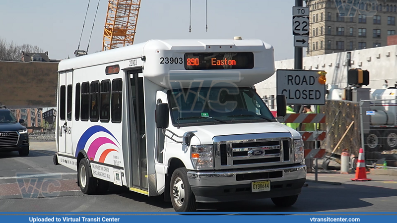 NJ Transit 23903 on route 890
Route 890 Pohatcong Township
Ford E450/Coach and Equipment Phoenix
Ferry Avenue at 3rd Street, Easton, PA
Keywords: NJT;Ford