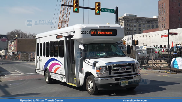 NJ Transit 23902 on route 891
Route 891 to Pohatcong Township
Ford E450/Coach and Equipment Phoenix
Ferry Avenue at 3rd Street, Easton, PA
Keywords: NJT;Ford