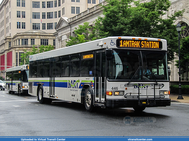Delaware Area Regional Transit 446 on route 1
1 to Amtrak Station
Gillig Low Floor
10th and King Streets, Wilmington, DE
June 5th, 2017
Keywords: DART First State;Gillig Low Floor