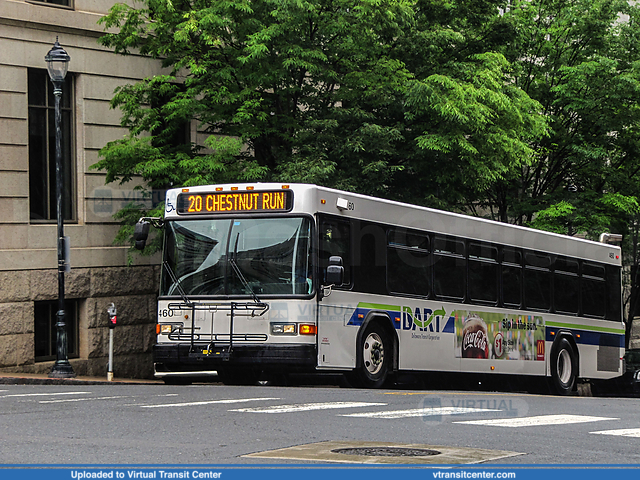 Delaware Area Regional Transit 460 on route 20
20 to Chestnut Run
Gillig Low Floor
10th and King Streets, Wilmington, DE
June 5th, 2017
Keywords: DART First State;Gillig Low Floor