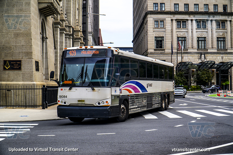 NJ Transit 18084 on Route 409
Route 409 Philadelphia
Keywords: NJ Transit;MCI D4500CT