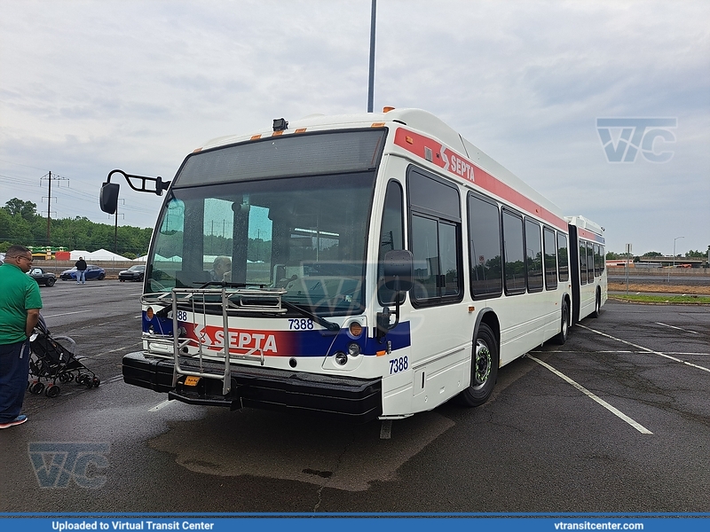 SEPTA 7388 at the SEPTA 2024 Bus Roadeo
Not In Service
NovaBus LFS Artic
At the SEPTA Bus and Maintenance Roadeo 2024
