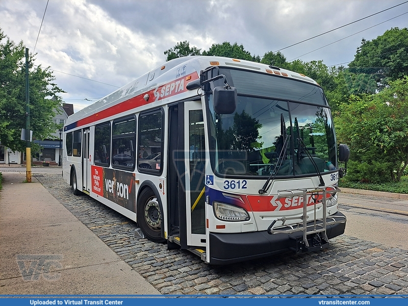 SEPTA 3612
Not in Service
New Flyer XDE40-
Keywords: SEPTA;XDE40
