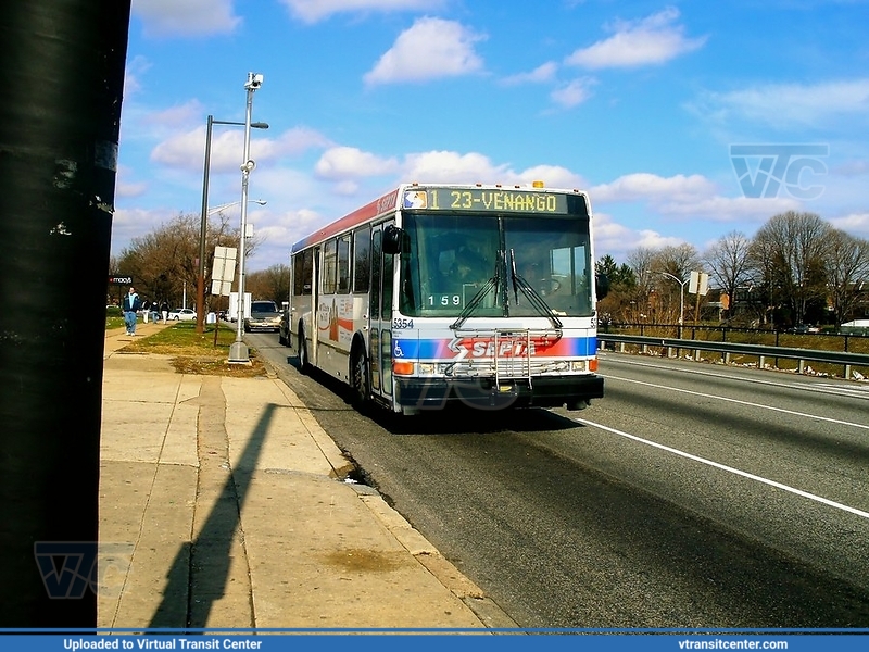 SEPTA 5354 on Route 1
Route 1 to 23-Venango
NABI 416.08TA
March 16th 2011
Keywords: SEPTA;NABI416