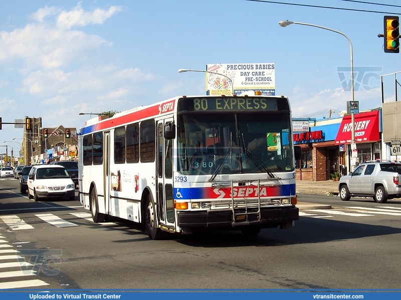 SEPTA 5293 on Route 80
80 Express to Olney Terminal
NABI 416.08TA
July 26th 2011
Keywords: SEPTA;NABI416