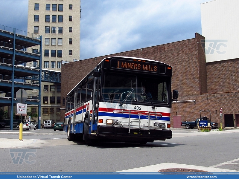 LCTA 402 on Route 1
Route 1 Miners Mills
Gillig Phantom
Outside Wilkes-Barre Intermodal Transportation Center, Wlikes-Barre, PA
June 9th 2012
