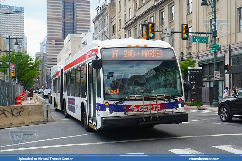 SEPTA 7465 on Route 17
Route 17 to 2nd-Market
NovaBus LFS Artic
Keywords: SEPTA;LFSA