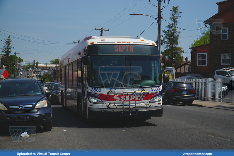 SEPTA 3580 on Route 57
Route 57 to Whitman Plaza
New Flyer XDE40
Keywords: SEPTA;XDE40