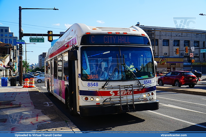 SEPTA 8548 on Route 16
Route 16 to Cheltenham-Ogontz (Signed up as Route C to City Hall)
New Flyer DE40LFR
Keywords: SEPTA;DE40LFR